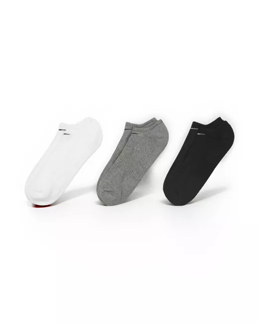 Nike Комплект носков унисекс Everyday Cushion Training No-Show Socks 3 P разноцветных XL