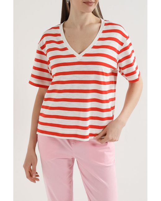 Esprit Casual Футболка оранжевая