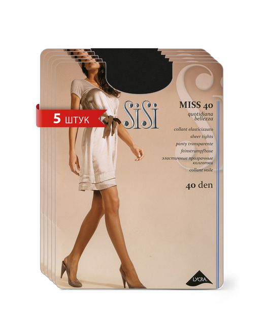 Sisi Комплект колготок MISS 40 nero