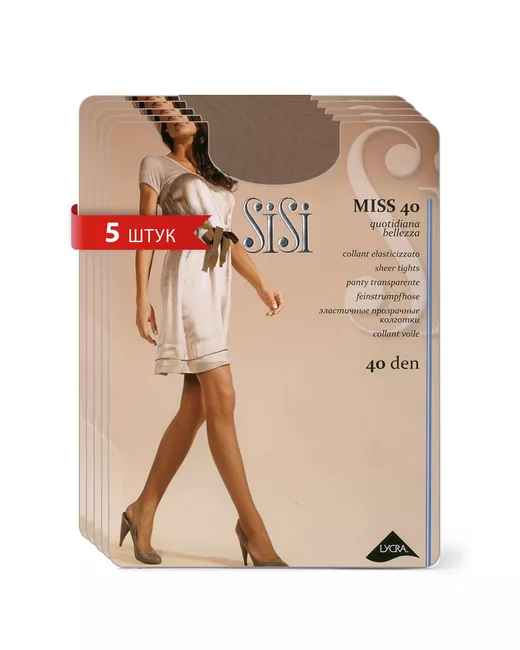 Sisi Комплект колготок MISS 40 miele