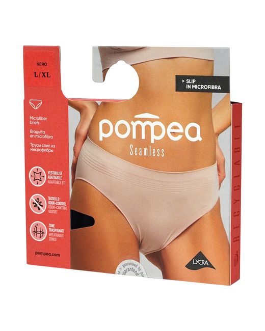 Pompea Трусы черные L/XL