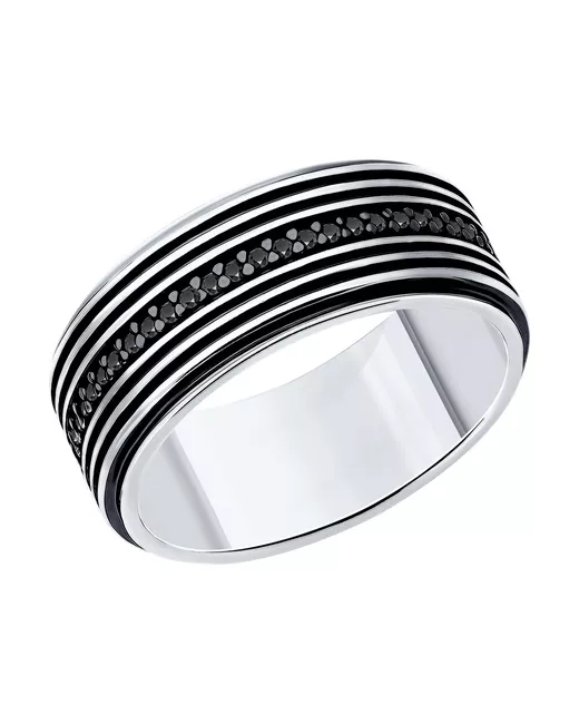 Diamant Кольцо из серебра р. фианит