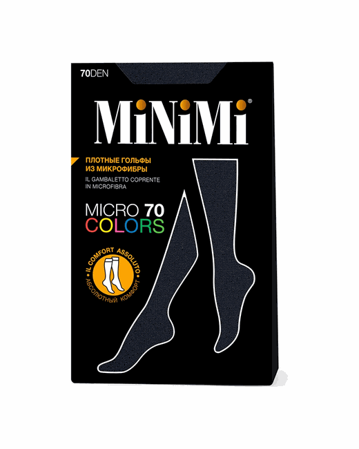 Minimi Гольфы женские черные