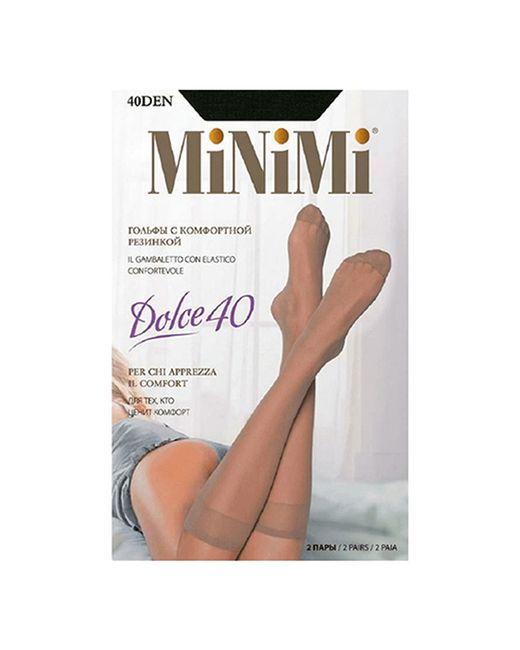Minimi Гольфы женские черные