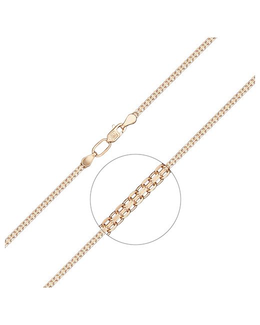 PLATINA Jewelry Браслет из красного золота р. 22-2003-035-1110-17