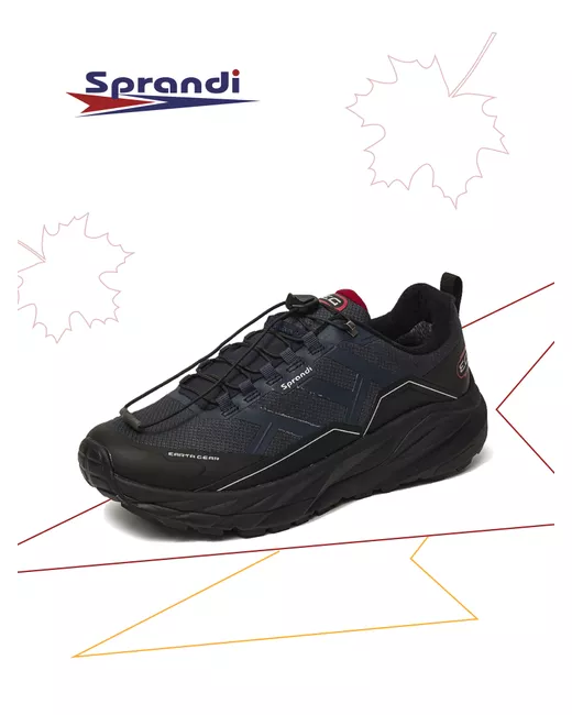 Sprandi Кроссовки P185-6 черные
