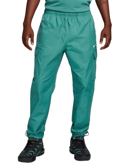 Nike Спортивные брюки M nsw sw air play wv pant зеленые