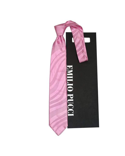 Emilio Pucci Галстук 848694 сиреневый/