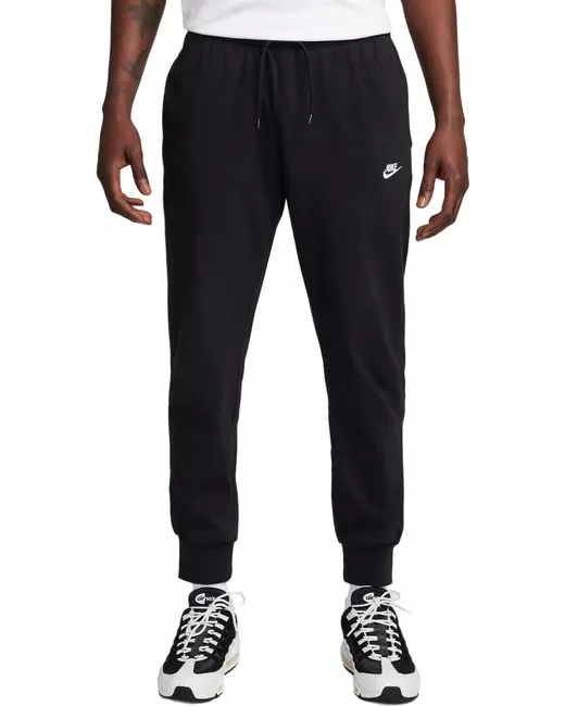 Nike Спортивные брюки NK CLUB KNIT JOGGER черные