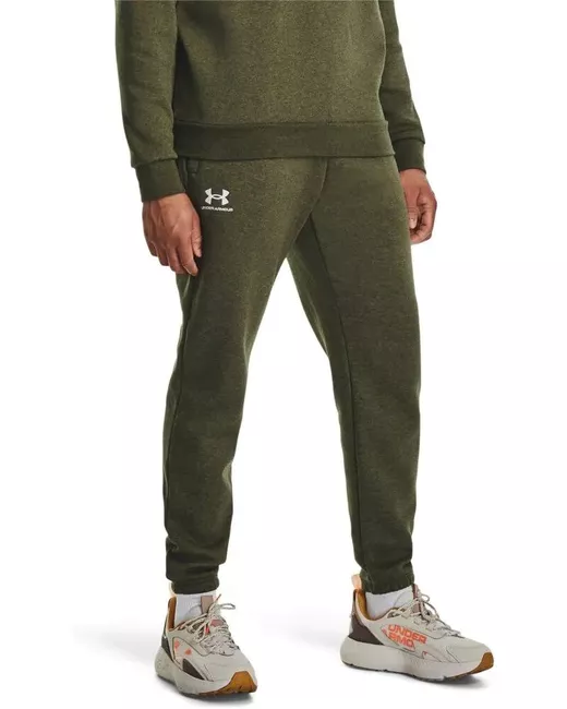 Under Armour Спортивные брюки Ua Essential Fleece Jogger зеленые