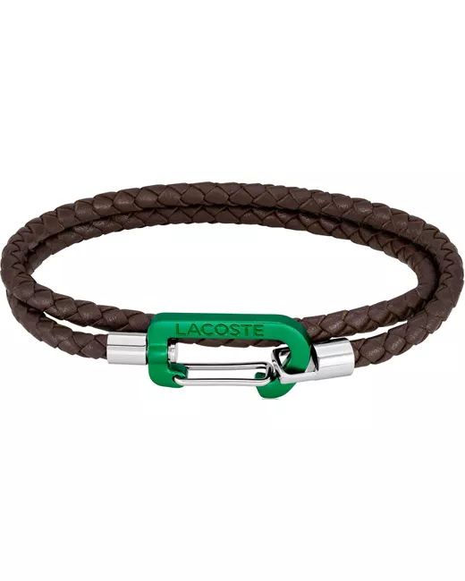 Lacoste Браслет из кожи/стали/алюминиевого сплава р. 19