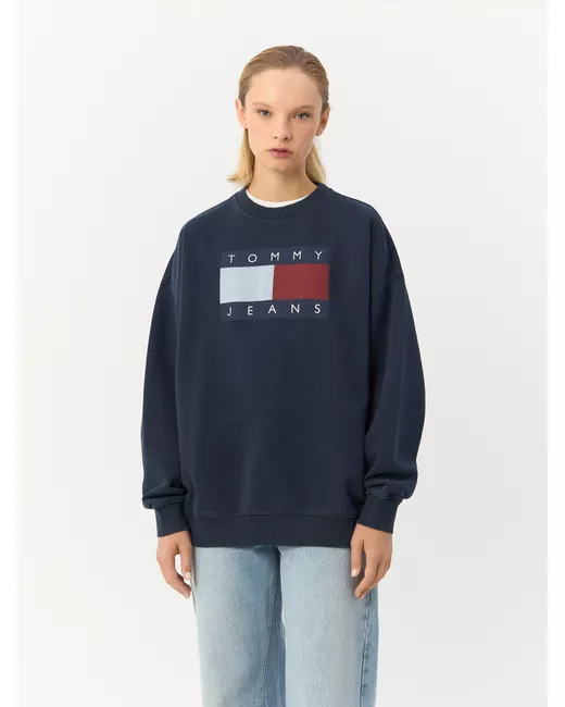 Tommy Hilfiger Свитшот Tjw Ovs Tommy Flag Crew L