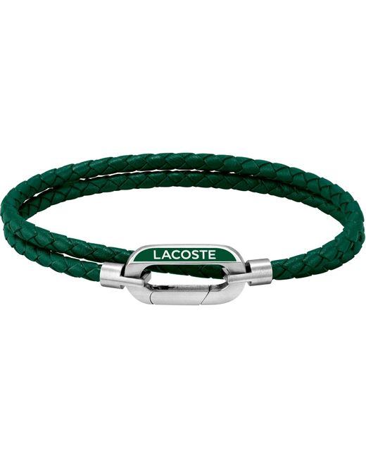 Lacoste Браслет из кожи/стали р. 19