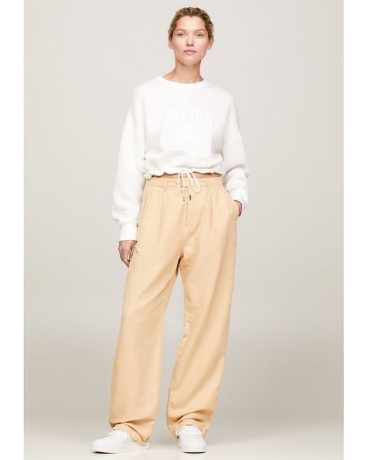 Tommy Hilfiger Кеды TO111A124 белые 37 EU