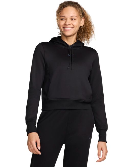 Nike Худи W NK ONE TF PO LBR черное XS