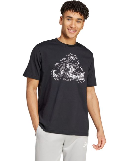 Adidas Футболка CE TOPO T черная L