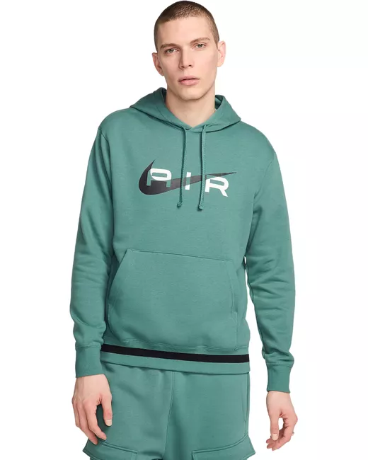 Nike Худи Nsw Sw Air Po Flc Bb зеленое