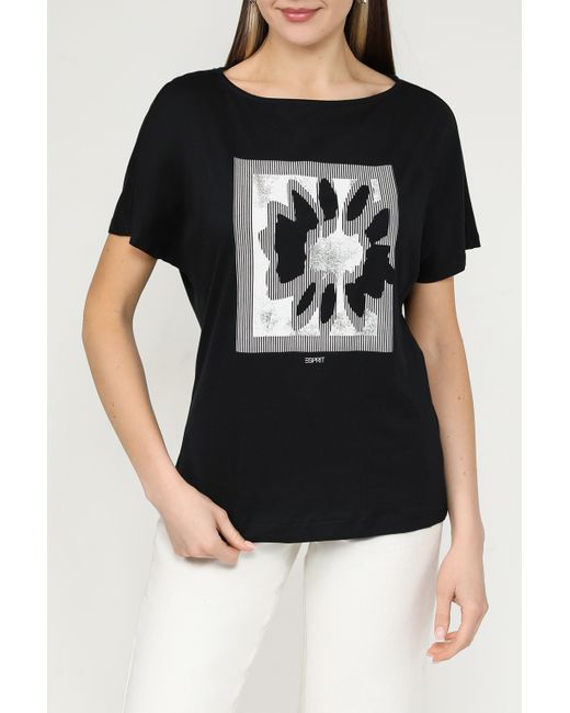 Esprit Casual Футболка черная