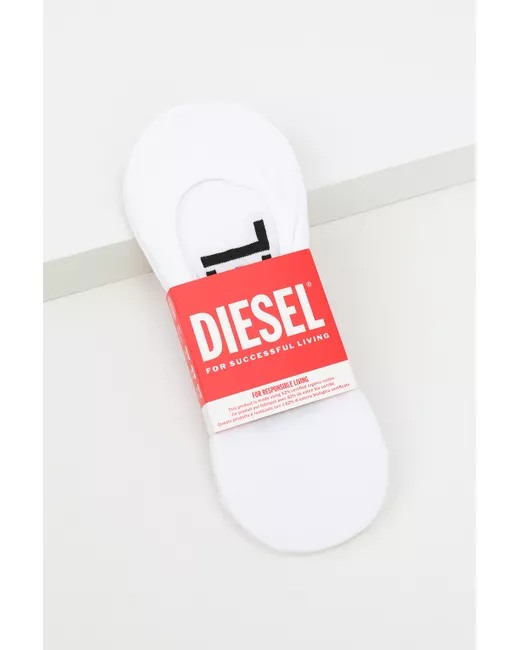 Diesel Комплект следков мужских белых one 2 пары