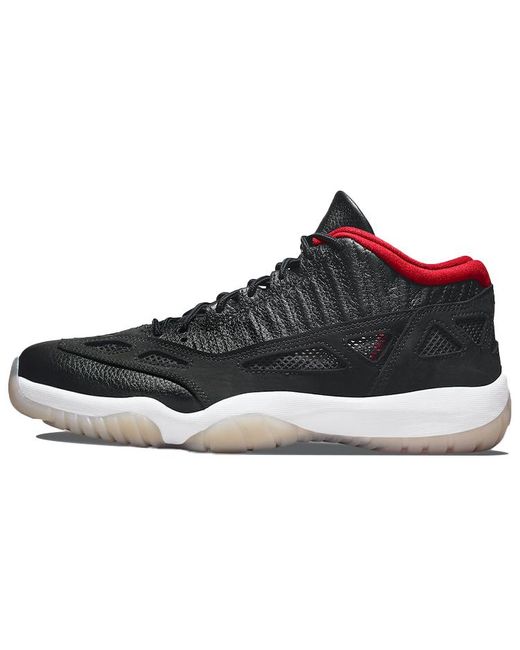 Jordan Кроссовки унисекс Air 11 retro low ie bred черные 43 EU