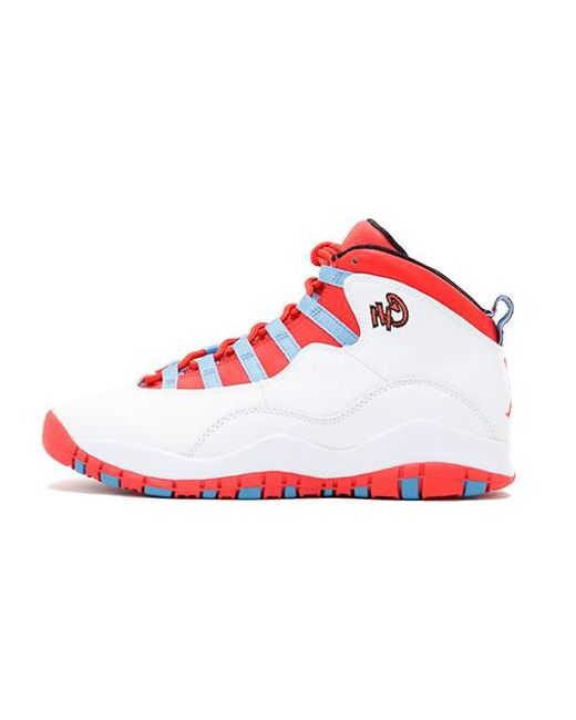Jordan Кроссовки унисекс Air 10 Retro Chicago Flag GS