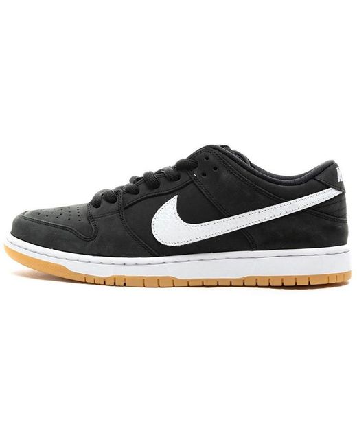 Nike Кеды унисекс Dunk SB pro iso black gum 46 EU