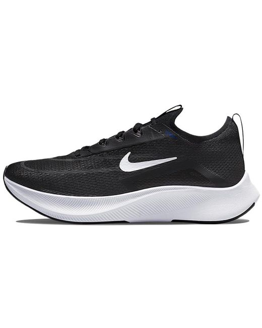 Nike Кроссовки унисекс Zoom Fly 4 черные 43 EU