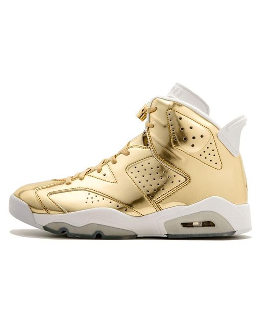 Jordan Кроссовки унисекс Air 6 Retro Pinnacle Metallic Gold 44.5 EU