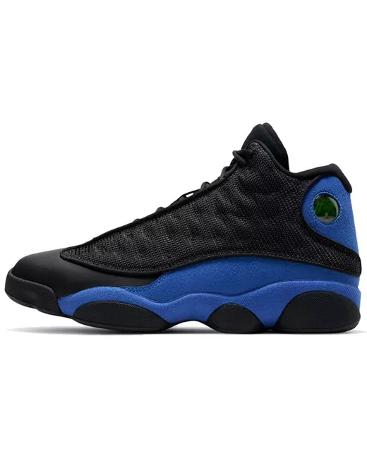 Jordan Кроссовки унисекс Air 13 retro black royal черные