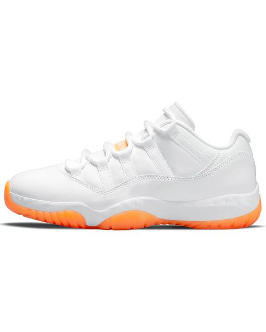 Jordan Кроссовки унисекс Air 11 retro low bright citrus