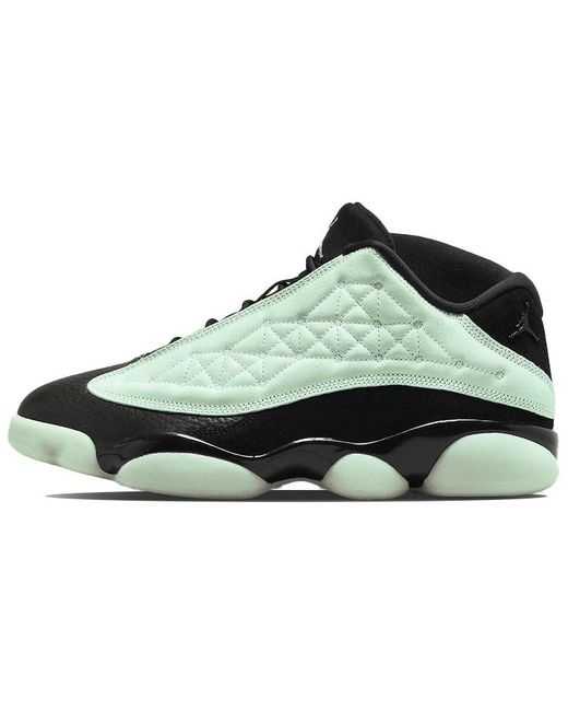 Jordan Кроссовки унисекс Air 13 Retro Low GC Singles Day зеленые