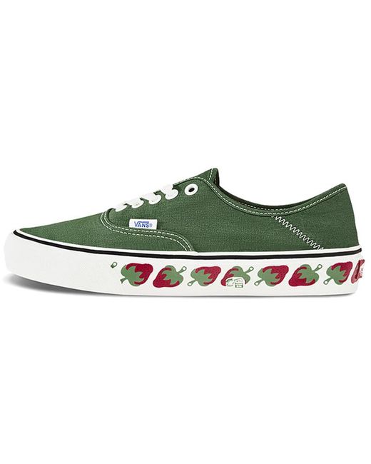 Vans Кеды унисекс Authentic зеленые 36.5 EU