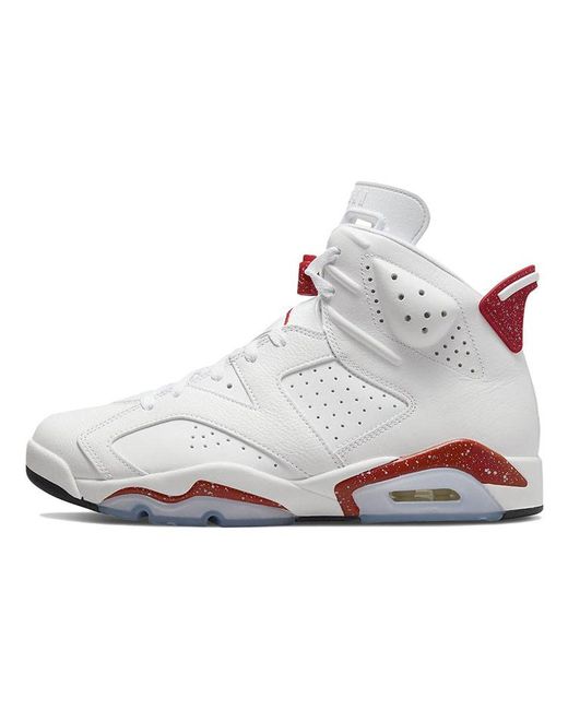 Jordan Кроссовки унисекс Air 6 retro red oreo
