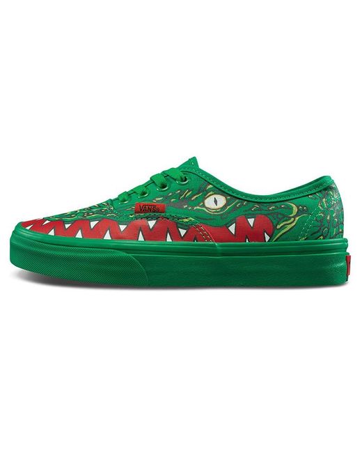 Vans Кеды унисекс Authentic зеленые