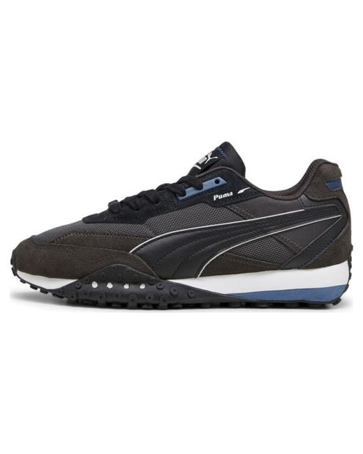 Puma Кроссовки унисекс Blktop Rider Pop черные 44.5 EU