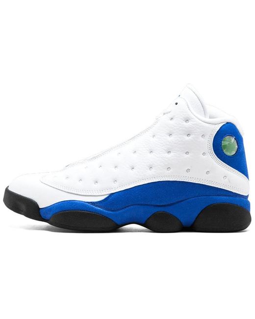 Jordan Кроссовки унисекс Air 13 Retro White Hyper Royal Black 44.5 EU
