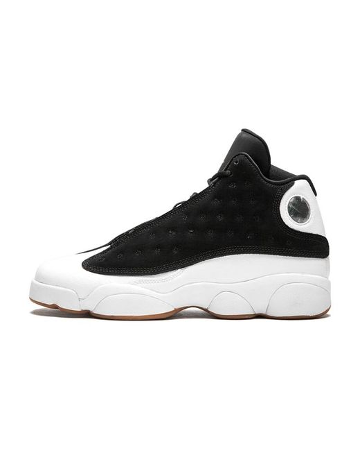 Jordan Кроссовки унисекс Air 13 Retro Black White Gum GS черные 37.5 EU
