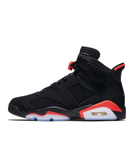 Jordan Кроссовки унисекс Air 6 infrared 2019 черные 40.5 EU