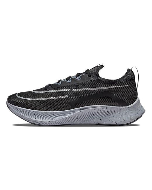 Nike Кроссовки унисекс Zoom Fly 4 черные