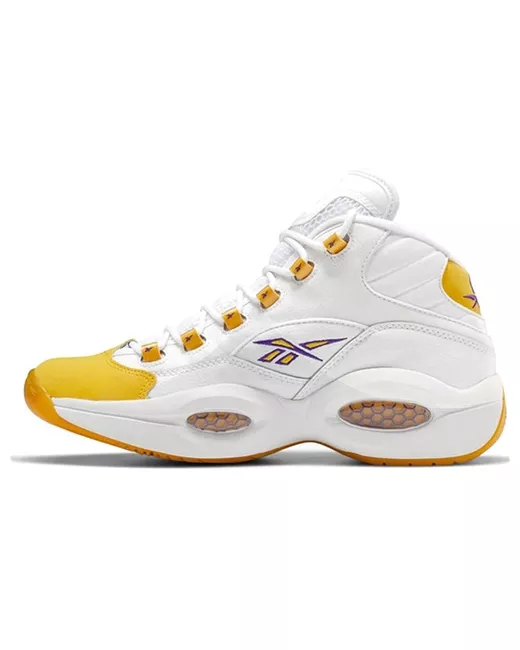 Reebok Кроссовки унисекс Question Mid Yellow Toe