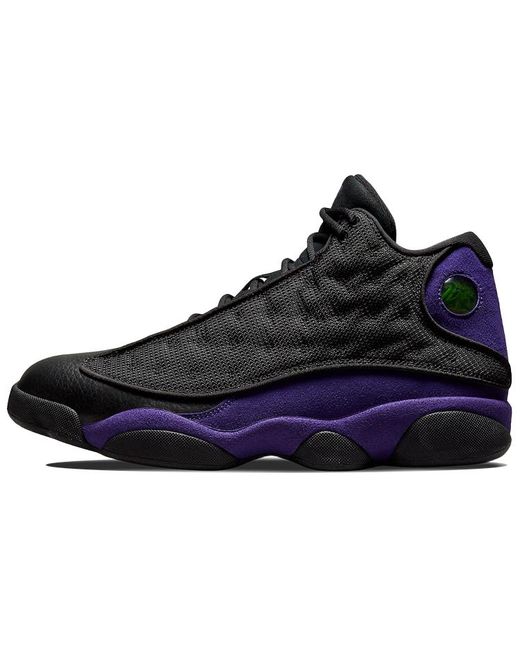 Jordan Кроссовки унисекс Air 13 retro court purple черные