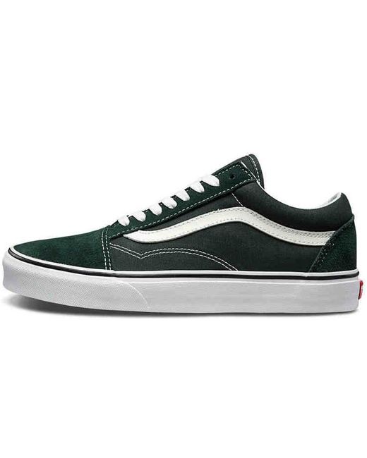 Vans Кеды унисекс Old Skool зеленые 43 EU