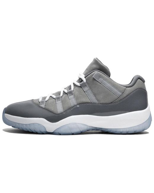 Jordan Кроссовки унисекс Air 11 retro low cool grey 43 EU