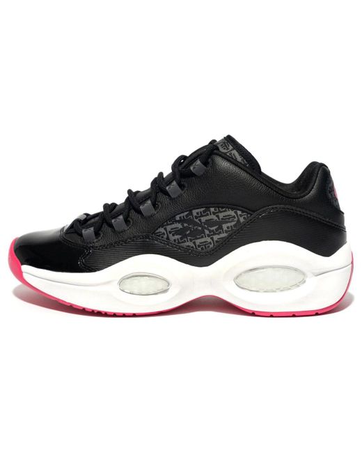 Reebok Кроссовки унисекс PHANTACI x Question Low 16 черные 40 EU