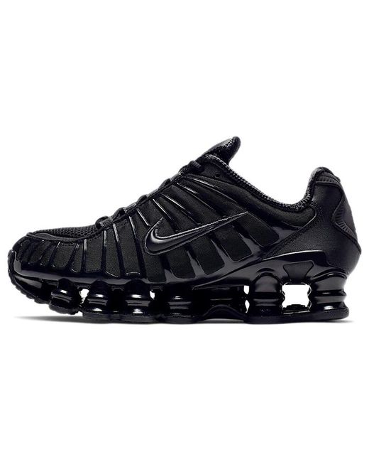 Nike Кроссовки унисекс Shox TL Black Metallic Hematite черные