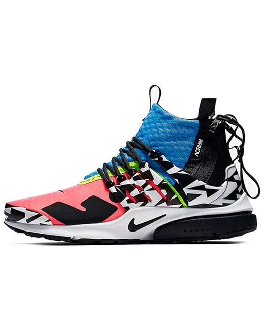 Nike Кроссовки унисекс Acronym x Air Presto Mid Cotton Candy