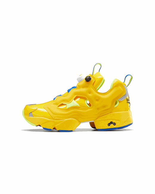 Reebok Кроссовки унисекс minions x Instapump Fury желтые 40 EU
