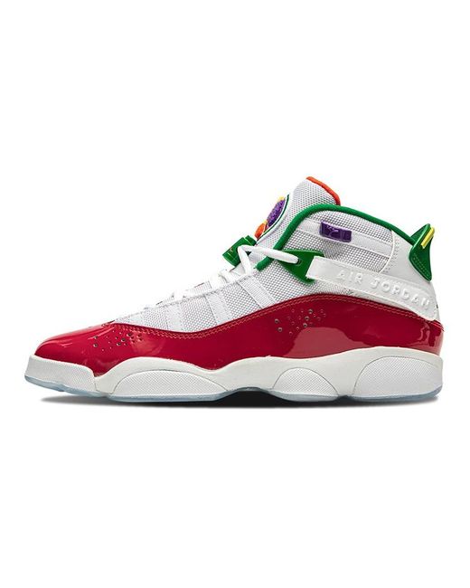 Jordan Кроссовки унисекс Air 6 Rings Multicolor GS