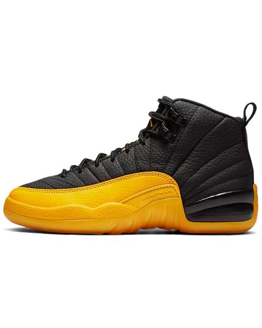 Jordan Кроссовки унисекс Air 12 Retro University Gold GS