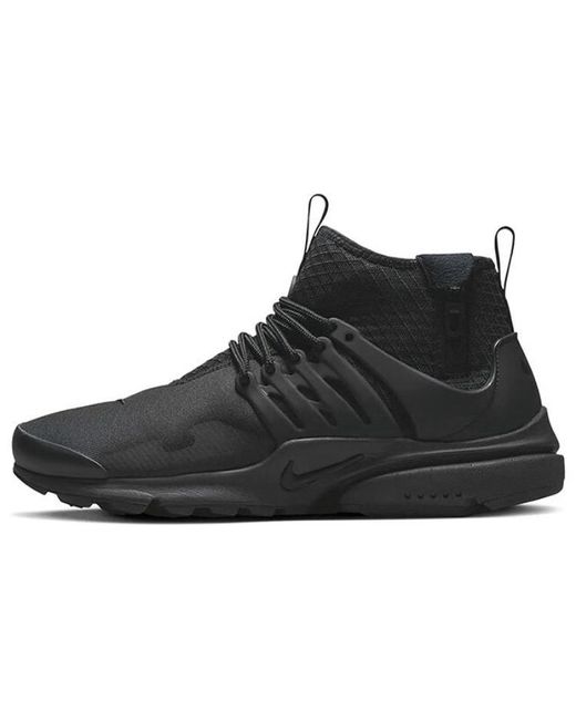 Nike Кроссовки унисекс Air Presto Mid Utility черные 41 EU
